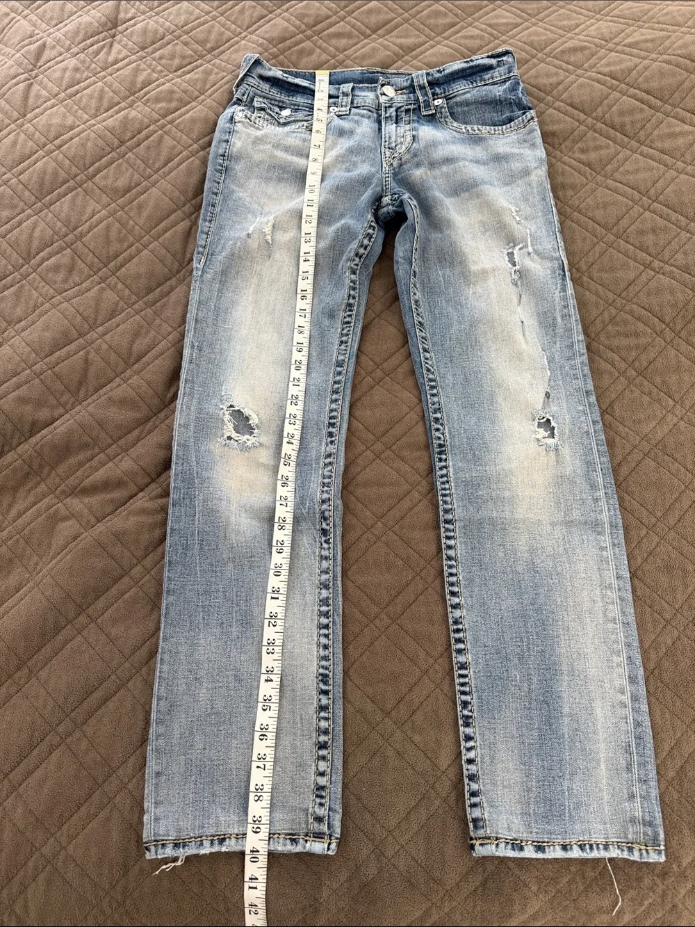 True Religion Flap Back Pockets Jeans size 30